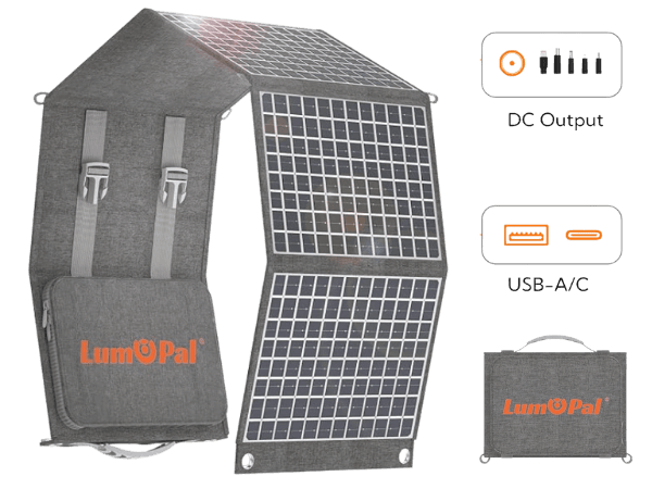 Lumopal Panel Solar Portátil 60W