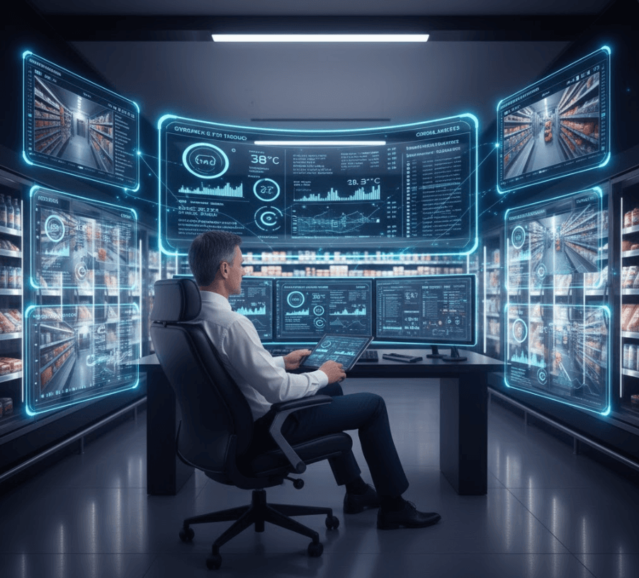 Industrial Refrigeration Monitoring Dashboard